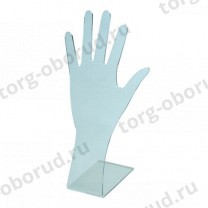 Подставка из оргстекла (пластиковая): рука женская, 150х270мм. OL-781.2
