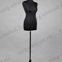 Манекен портновский регулируемый женский, цвет черный К-301-ИК(42-44)