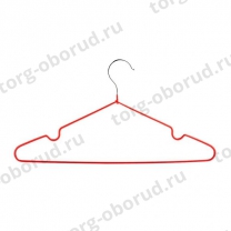 Вешалка - плечики обрезиненные, для магазина одежды A04XL(красн)