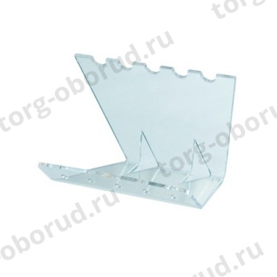 Подставка из оргстекла (пластиковая): подставка для ручек, настольная, 140х95мм. OL-170