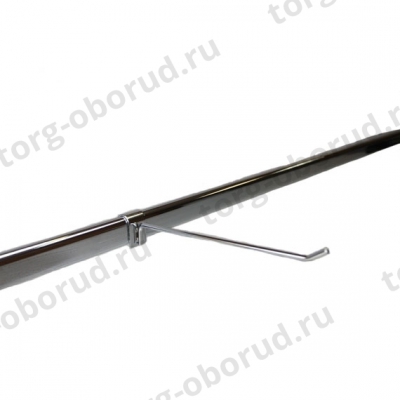 Крючок для овальной трубы L=250 мм, хром U5005/6