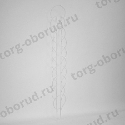 Торговые решетки (сетки) для оборудования магазина: решетка под шапки 1350х175мм, цвет белый , Реш-11