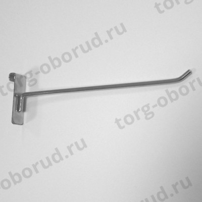 Крючок для решетки (сетки) хромированный для оборудования магазина. (длина 50мм, хром) , G5001A