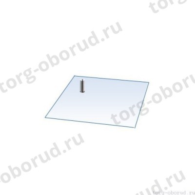 База стеклянная / Квадрат - дополнительный аксессуар для манекенов. MD-RVL.068.00