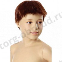 Парик детский, искуственный, с челкой, прямые короткие волосы. MD-Y010