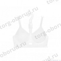 Бюст женский, с крючком, цвет прозрачный, MD-SH 27