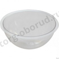Чаша пластиковая, диаметр 200мм, толщина 2мм, материал полистирол, MD-SKR.096.TR