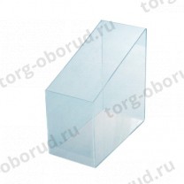 Подставка из оргстекла (пластиковая): короб, 105х300мм. OL-685.2