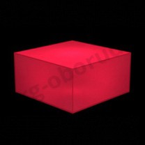 Демонстрационный куб светящийся, цвет темно-красный. (без комплекта электрики), MD-M RO C442(тк)