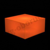 Демонстрационный куб светящийся, цвет темно-оранжевый. (без комплекта электрики) MD-M RO C442(то)