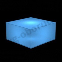 Демонстрационный куб светящийся из тонкого пластика, цвет синий. (без комплекта электрики) MD-M RO C442 IN(син)