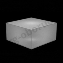 Демонстрационный куб светящийся из тонкого пластика, цвет серый. (без комплекта электрики) MD-M RO C442 IN(серый)