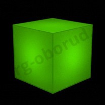 Демонстрационный куб светящийся, цвет зеленый. (без комплекта электрики) MD-M RO C444(зелен)