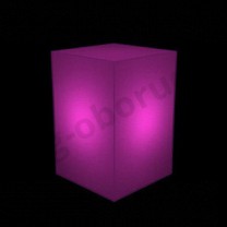 Демонстрационный куб светящийся, цвет фуксия. (без комплекта электрики) MD-M RO C446(фукс)