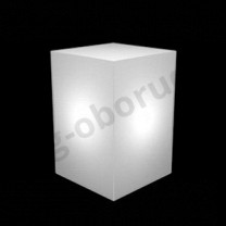 Демонстрационный куб светящийся, цвет белый. (без комплекта электрики) MD-M RO C446 IN(белый)