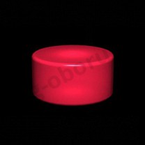 Демонстрационный цилиндр светящийся, цвет темно-красный. (без комплекта электрики) MD-M RO TU42(темн-крас)