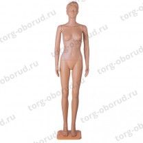 Манекен женский, телесный, для оборудования магазинов MDn-01(телес)