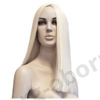 Парик для манекена женского с длинными волосами, цвет блонд, MD-А-613