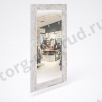 Зеркало настенное в декоративной раме, нерегулируемое, в полный рост для магазина одежды или прихожей MD-FIT 100-1000
