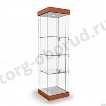 Торговая стеклянная витрина для магазина с 3-мя полками, MD-K.SELP.001