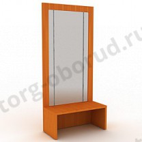 Торговая витрина для магазина открытая со стойками NeoFix, MD-FIN.S.100.H.NF.00