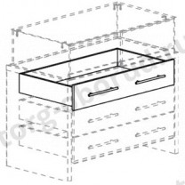 Ящик для торговых прилавков MD-FIN.DSK.120.1HGL.00, MD-FIN.DSKDRV.120.00