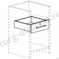 Ящик с замком для кассового прилавка MD-FIN.DSKKAS.55.P.00, MD-FIN.DSKDRV.55.00