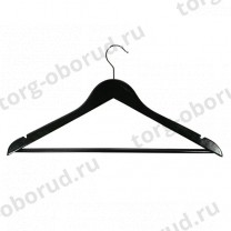 C30N(black) Вешалка деревянная черная 440 мм