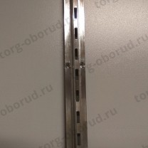 Стойка перфорированная, хром, 2400 мм, глубина 12 мм MD-103 A3-2400