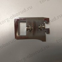 Держатель прямоугольной трубы, хром, глубина 70 мм MD-237 M1850-70