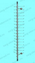 Стойка под очки пристенная, 18 мест HG534
