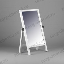 УН-70-40(бел) Зеркало напольное, для примерки обуви 680х405мм, цвет белый