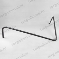 Примерочная угловая, для магазина одежды, цвет черный муар П-110-Л(черн)