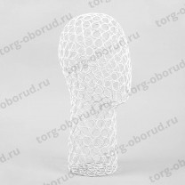 Манекен головы металлический для головных уборов, шапок TQW-38