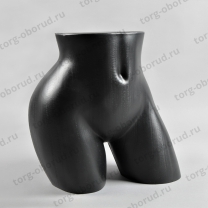 Манекен формы: бедра женские пластиковые Б-301А(черн)