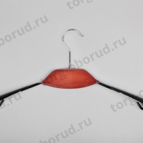 Вешалка-плечики комбинированная для одежды SHL010(красн)