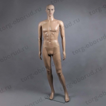 Манекен мужской в полный рост, с макияжем, цвет телесный XSL-M-2