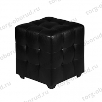 Банкетка (пуфик) в форме куба, для магазина BN-007L(черн)