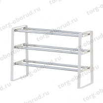 UniStor LONGY этажерка для обуви, раздвижная, 3 яруса USR-211089