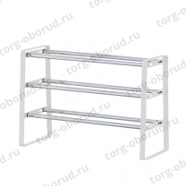 UniStor LONGY этажерка для обуви, раздвижная, 3 яруса USR-211089