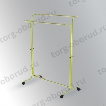 Вешало напольное регулируемое по высоте, золотой хром ST070R50R(gold)-К