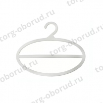 Вешалка круглая для шарфов, белая В-203Н(бел)