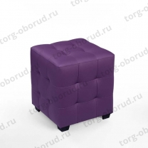 Банкетка (пуфик) в форме куба, для магазина, фиолетовая BN-007L(фиолет)