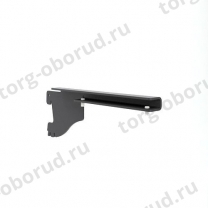 Держатель для стеклянных полок, правый, цвет черный муар MD-GLS.055R(черн)