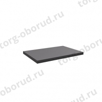 Полка металлическая, 600х400 мм, цвет черный муар MD-GLPR 50P/600(черн)