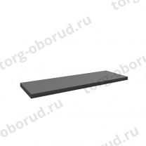 Полка металлическая, 900х300 мм, цвет черный муар MD-GLPR 51P/900(черн)