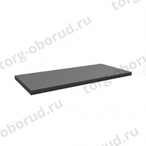 Полка металлическая, 900х400 мм, цвет черный муар MD-GLPR 50P/900(черн)