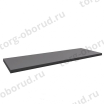 Полка металлическая, 1200х400 мм, цвет черный муар MD-GLPR 50P/1200(черн)