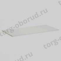 Полка из лдсп для магазина, цветов, шкафа, на стену, мебельная, белая 1200х300 мм, ДСП-1200х300х16(бел)