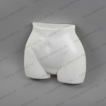 Манекен формы: бедро женское, пластиковое, цвет белый, М-217